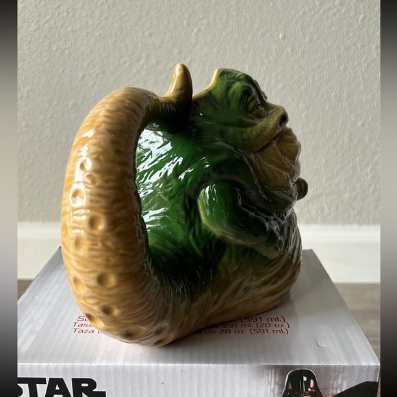 Star Wars Jabba The Hutt Shaped Ceramic Soup Coffee Mug Cup, 20 Ounce - Picture 6 of 9